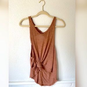 American Eagle Striped Tank Top